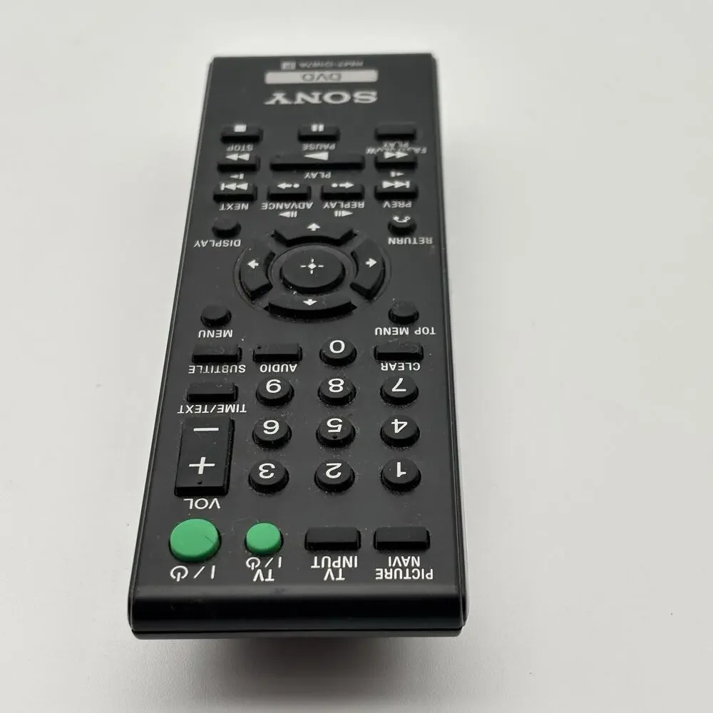 Genuine Sony RMT-D187A DVD Remote Control Tested Working. VG Condition